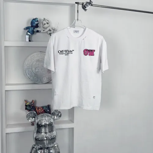OFF WHITE T-Shirts for MEN Black/White #B50715