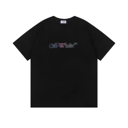 OFF WHITE T-Shirts for MEN Black/White #B50869