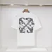OFF WHITE T-Shirts for MEN Black/White #B51122