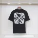 OFF WHITE T-Shirts for MEN Black/White #B51122