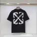 OFF WHITE T-Shirts for MEN Black/White #B51123