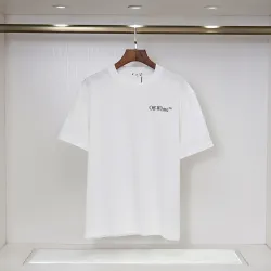 OFF WHITE T-Shirts for MEN Black/White #B51123