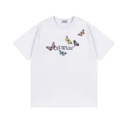 OFF WHITE T-Shirts for MEN Black/White #B51124