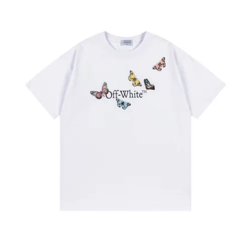 OFF WHITE T-Shirts for MEN Black/White #B51124