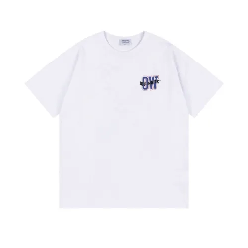 OFF WHITE T-Shirts for MEN Black/White #B51588