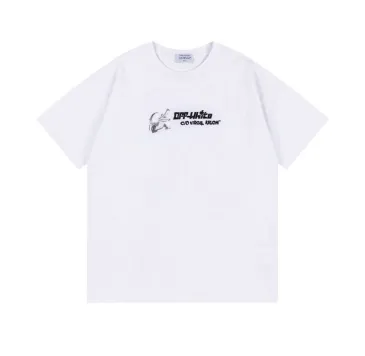 OFF WHITE T-Shirts for MEN Black/White #B51589
