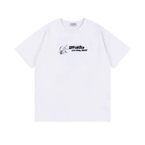 OFF WHITE T-Shirts for MEN Black/White #B51589