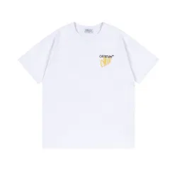 OFF WHITE T-Shirts for MEN Black/White #B51590