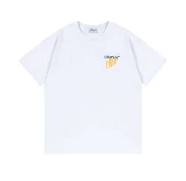 OFF WHITE T-Shirts for MEN Black/White #B51590