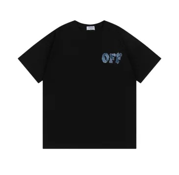 OFF WHITE T-Shirts for MEN Black/White #B51592