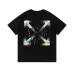 OFF WHITE T-Shirts for MEN Black/White #B52255