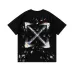 OFF WHITE T-Shirts for MEN Black/White #B52257