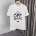 OFF WHITE T-Shirts for MEN Black/White #B52648