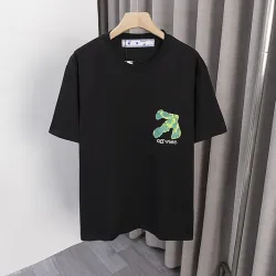 OFF WHITE T-Shirts for MEN Black/White #B53372