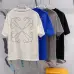 OFF WHITE T-Shirts for MEN Black/White/Blue/Grey #B47109