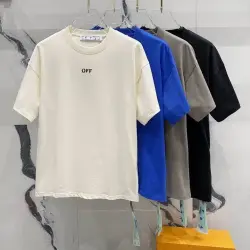 OFF WHITE T-Shirts for MEN Black/White/Blue/Grey #B47109