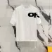 OFF WHITE T-Shirts for MEN Black/White/Green #B47112