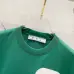 OFF WHITE T-Shirts for MEN Black/White/Green #B47112