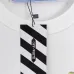 OFF WHITE T-Shirts for MEN Letter logo print 260g Black/White #B53747