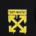 OFF WHITE T-Shirts for MEN Letter logo print 260g Black/White #B53747