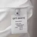OFF WHITE T-Shirts for MEN Letter logo print 260g Black/White #B53747