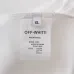 OFF WHITE T-Shirts for MEN Letter logo print 260g Black/White #B53748
