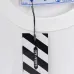 OFF WHITE T-Shirts for MEN Letter logo print 260g Black/White #B53749