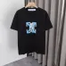 OFF WHITE T-Shirts for MEN Letter logo print 260g Black/White #B53749