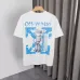 OFF WHITE T-Shirts for MEN Letter logo print 260g Black/White #B53749