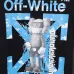OFF WHITE T-Shirts for MEN Letter logo print 260g Black/White #B53749