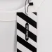 OFF WHITE T-Shirts for MEN Letter logo print 260g Black/White #B53750