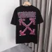 OFF WHITE T-Shirts for MEN Letter logo print 260g Black/White #B53750