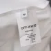 OFF WHITE T-Shirts for MEN Letter logo print 260g Black/White #B53750