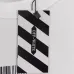 OFF WHITE T-Shirts for MEN Letter logo print 260g Black/White #B53751