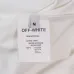 OFF WHITE T-Shirts for MEN Letter logo print 260g Black/White #B53751