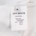 OFF WHITE T-Shirts for MEN Letter logo print 260g Black/White #B53753