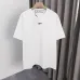 Off-White Logo Stamp Cotton T-Shirt Black/White #B53373
