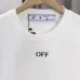 Off-White Logo Stamp Cotton T-Shirt Black/White #B53373