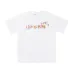 Off-White Logo Stamp Cotton T-Shirt Black/White #B53375