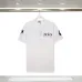 Prada T - Shirt With Artistic Splatter Logo And Sleeve Accents Black/White #B54244
