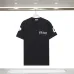 Prada T - Shirt With Artistic Splatter Logo And Sleeve Accents Black/White #B54244