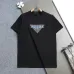 Prada T-Shirts for Men 300g Black/White 100% Cotton #B52980