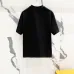 Prada T-Shirts for Men 320g Black/White Classic logo embroidery #B52979