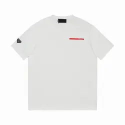 Prada T-Shirts for Men Black/White #B47123