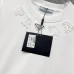 Prada T-Shirts for Men High quality craftsmanship metal logo t-shirt Black/White #B53678