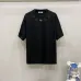 Prada T-Shirts for Men High quality craftsmanship metal logo t-shirt Black/White #B53678