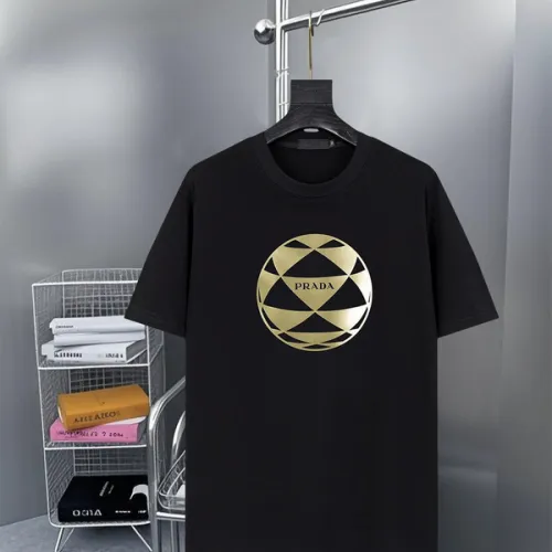 Prada T-Shirts for Men New styles Black/White #B53395