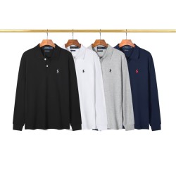 Ralph Lauren lapel long sleeve polo shirts #9999928408