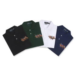 Three Color Horse Ralph Lauren Polo Shirts for Men RL Polos #99908888