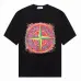 Stone Island T-Shirts for Men Black/White #B47150